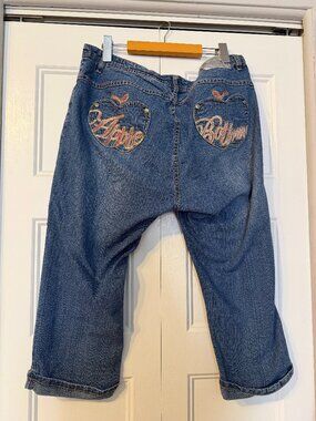 Y2K Apple Bottom Capris Size 16